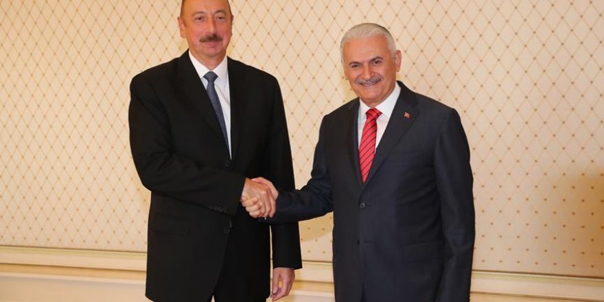 TBMM Başkanı Yıldırım, Aliyev ile görüştü!