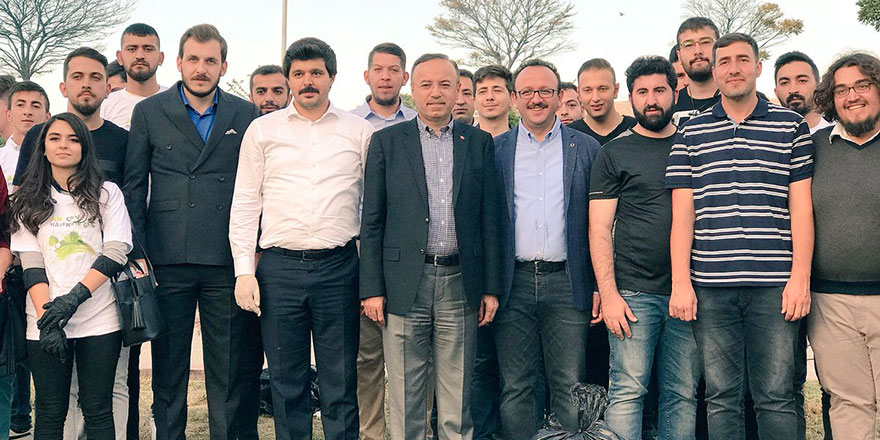 AK Parti Ankara Gençlik Kolları'ndan "AK Çevre İçin Harekete Geç" projesi