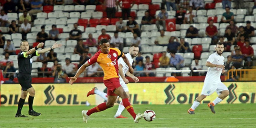 Galatasaray, Antalyaspor'u evinde yendi