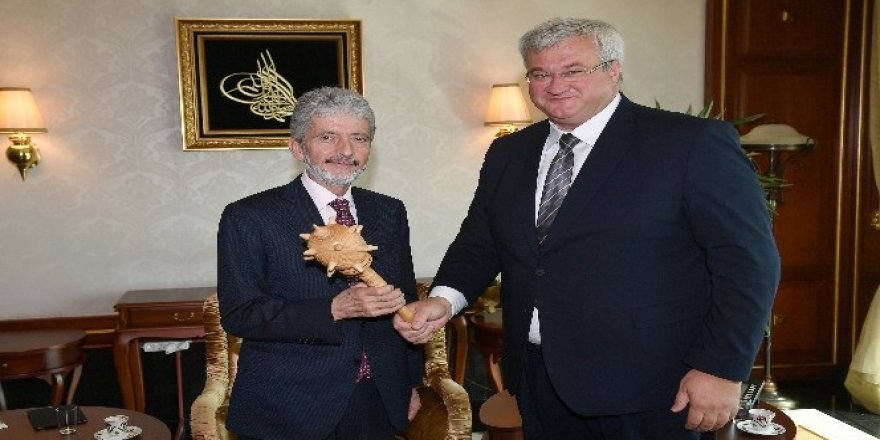 Hindistan ve Ukrayna Büyükelçilerden Başkan Tuna'ya ziyaret