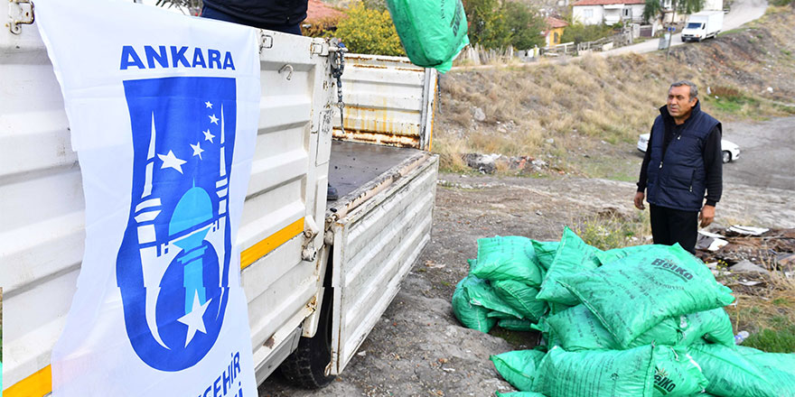 Ankara Büyükşehir Belediyesinden 80 bin aileye kömür yardımı!