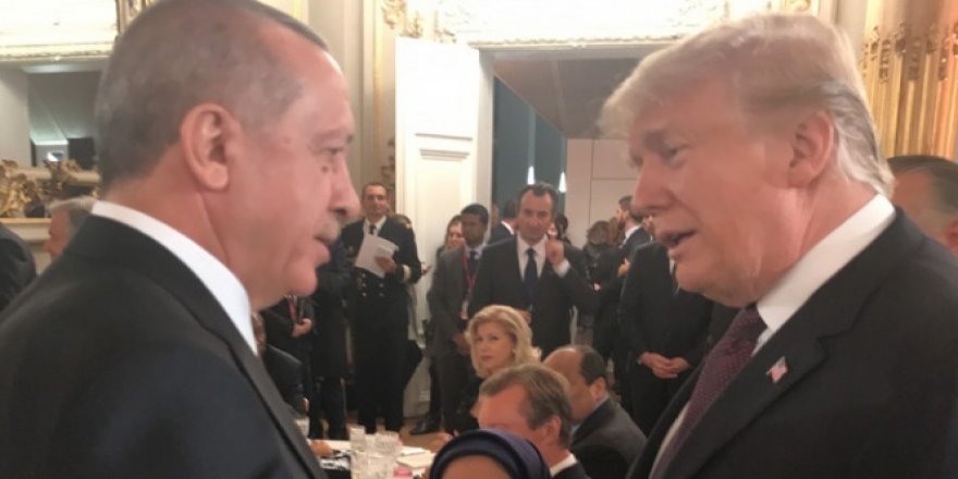 Erdoğan ve Trump yüz yüze görüştü