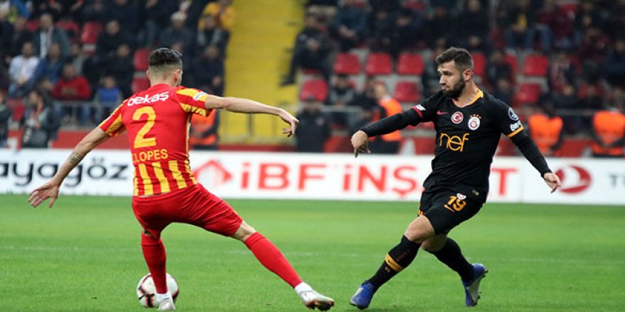 Galatasaray, Kayserispor'u kendi evinde yendi
