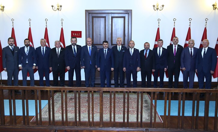 ATO Başkanı Baran Ankara Valisi Şahin’i ziyaret etti