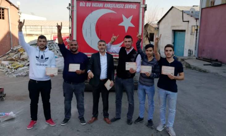 Yenimahalle’de 13 bin esnafa 35 kuruşluk sürpriz siftah