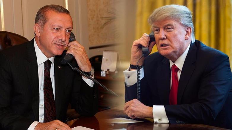 Erdoğan ve Trump telefonla görüşüp anlaştılar