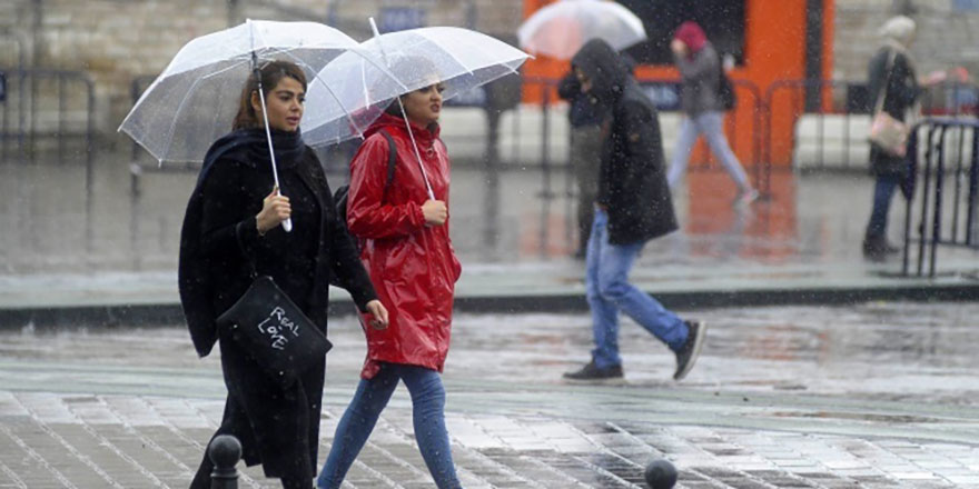 Meteoroloji'den sağanak yağmur uyarısı