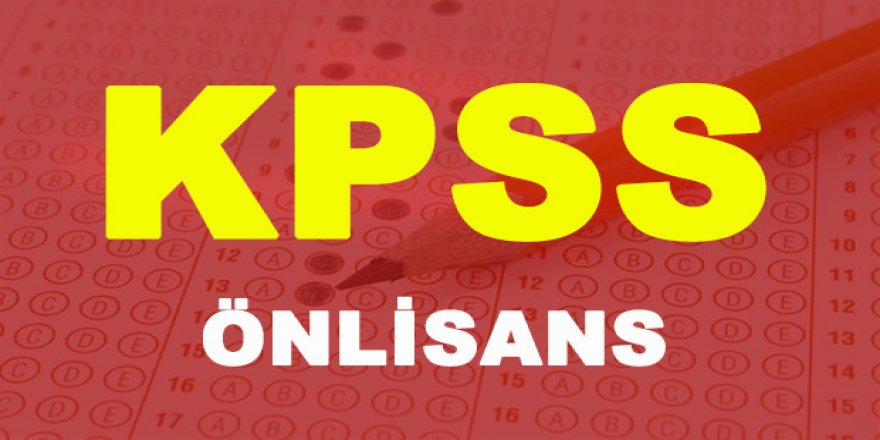 KPSS önlisans sonuçları açıklandı