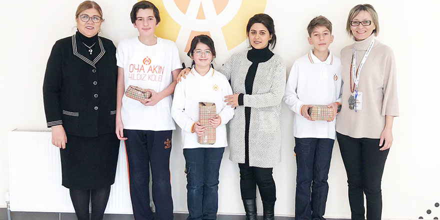 Oya Akın Yıldız Okulları “Bilge Kunduz Yarışması”nda dereceye girdi