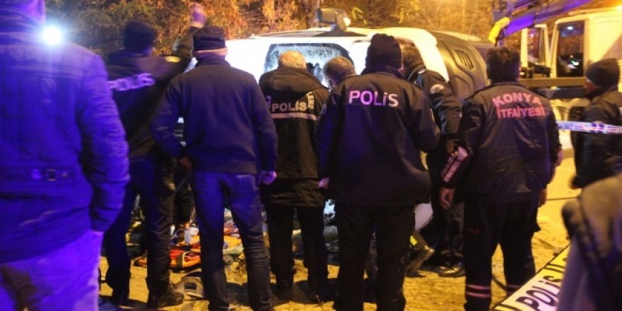 Polis aracı kaza yaptı: 1 polis şehit