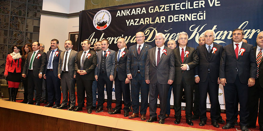 Ankara’ya Değer Katanlara ödül