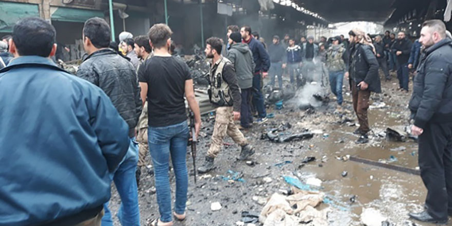 Afrin'de büyük patlama