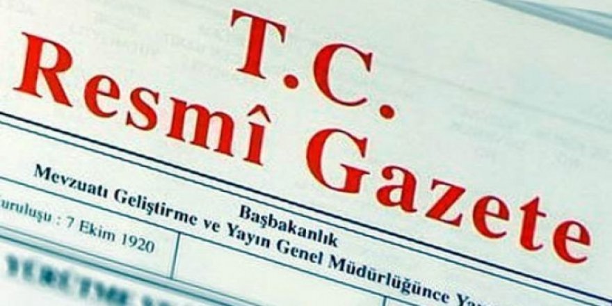 Atamalar Resmi Gazetede yayınlandı