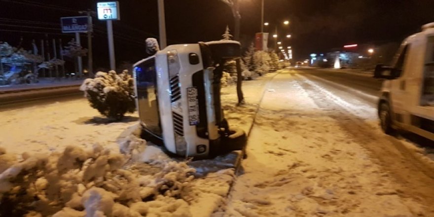 Çorum'da kaza: 3 yaralı