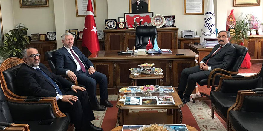 Ankara Emniyet Müdürü Yılmaz, Müftülüğü ziyaret etti