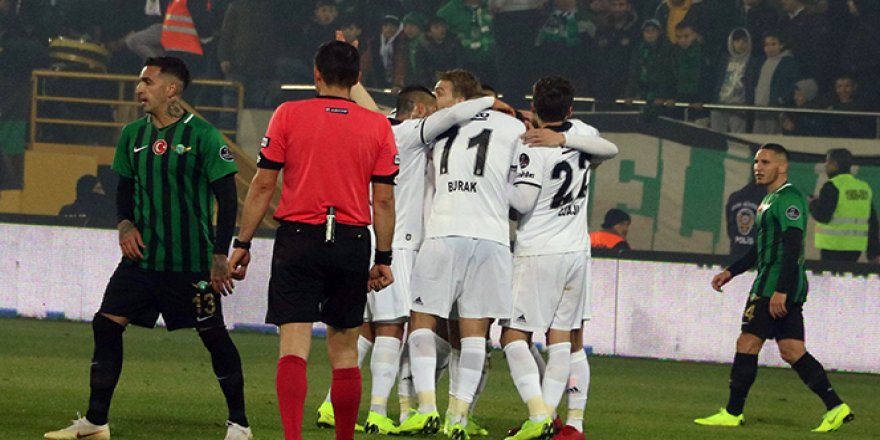 Beşiktaş Akhisarspor'u 3-1 yendi