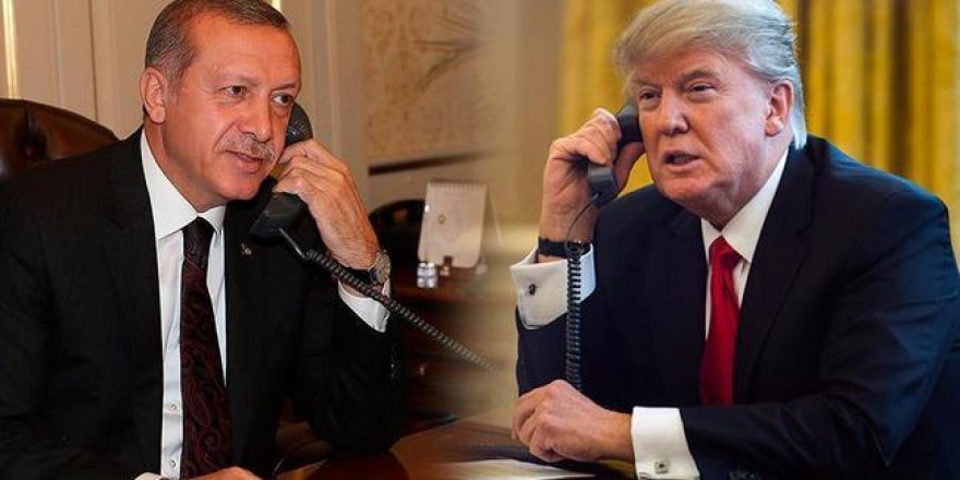 Erdoğan, Trump ile görüştü