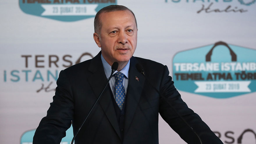 Erdoğan: "Tersane İstanbul" projesi İstanbul'u çok farklı bir konuma taşıyacak