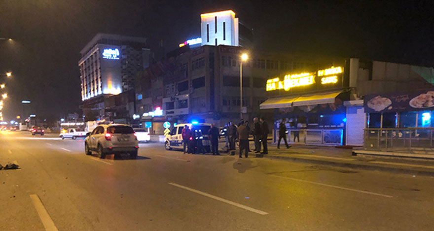 Ankara'da aynı yerde 2 kaza: 1 yaralı