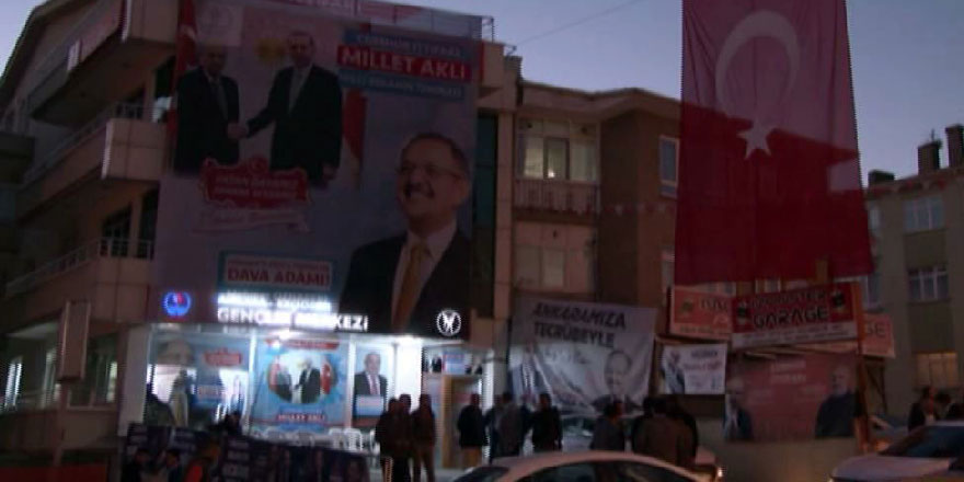 Cumhur İttifakı'nın seçim bürosuna saldırı