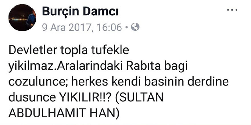  Şırnak şehidinin duygulandıran 'Kudüs' paylaşımı 