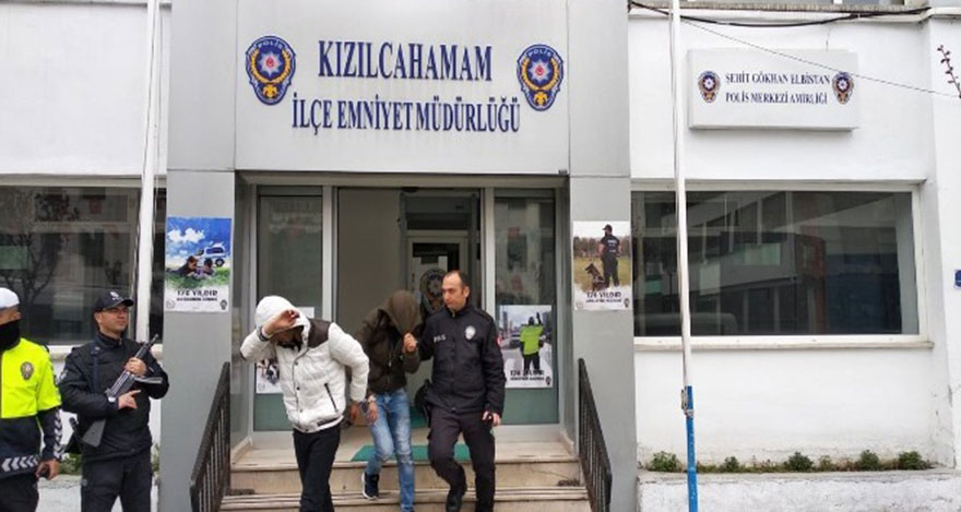 Ankara'da kablo hırsızlarına polisten suçüstü