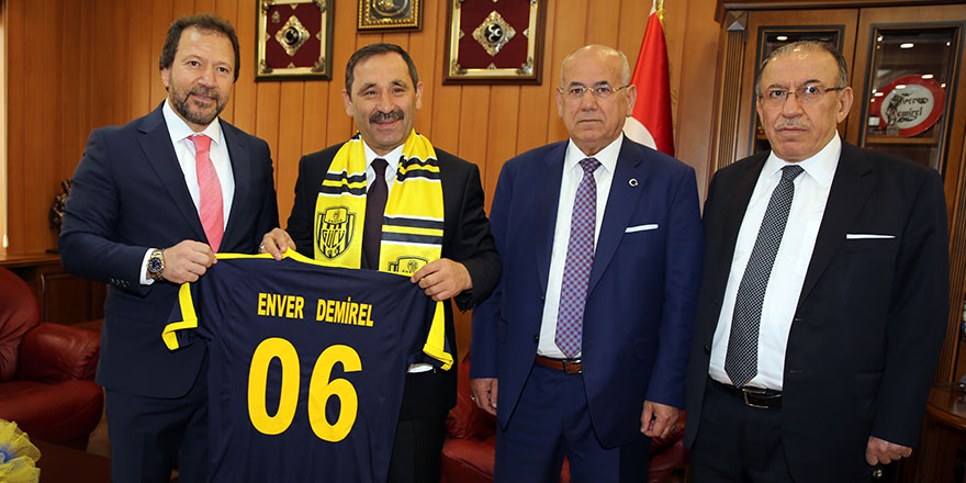 Ankaragücü’nden Demirel'e ziyaret