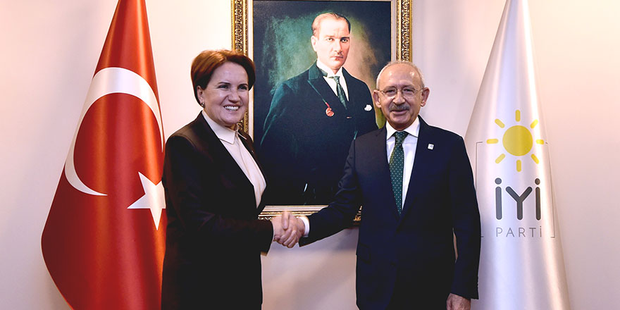 Kılıçdaroğlu, Akşener'i ziyaret etti