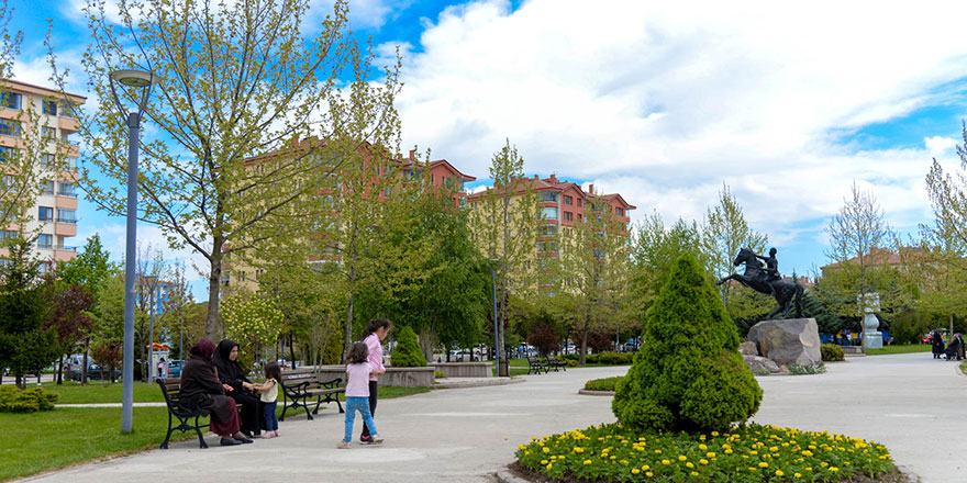 Altındağ çiçek açtı