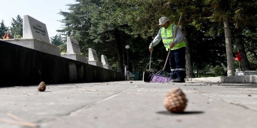 Başkent'te bayram temizliği