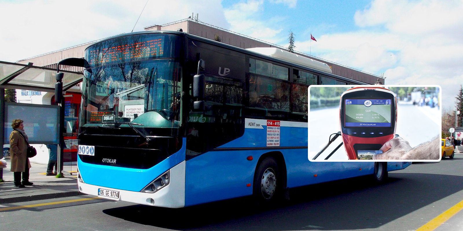 Mavi otobüslerde de Ankarakart dönemi başlıyor