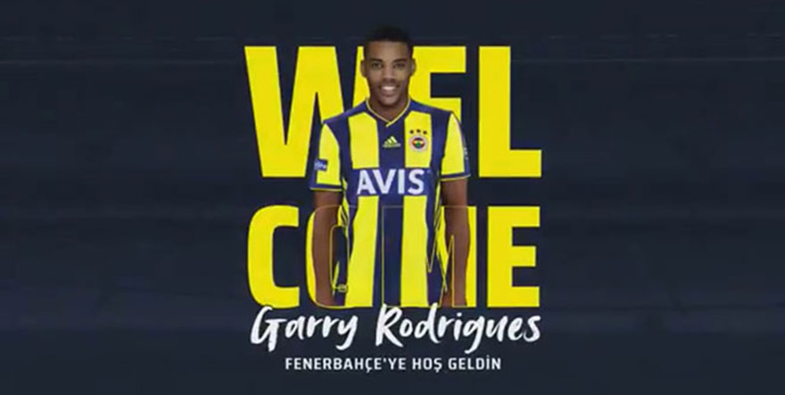 Garry Rodrigues resmen Fenerbahçe'de