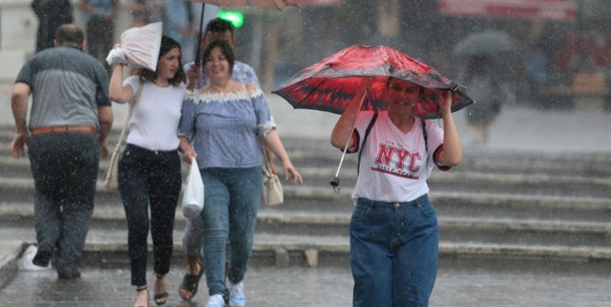 Meteoroloji'den yağmur uyarısı!