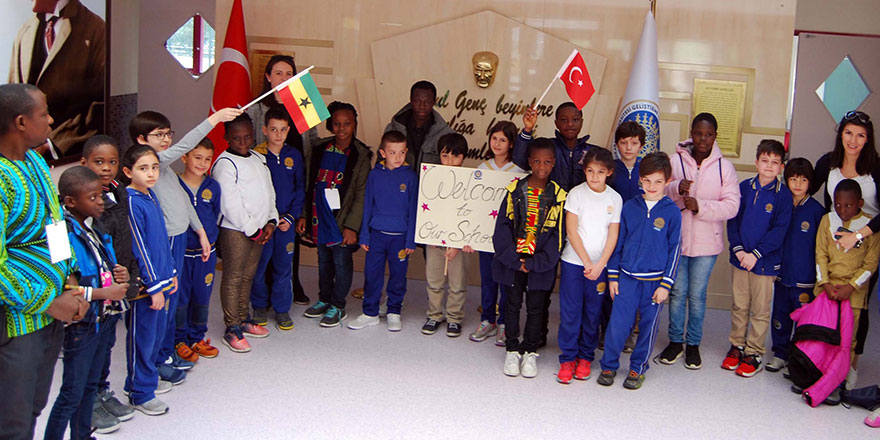 Ganalı öğrenciler Ankara'da