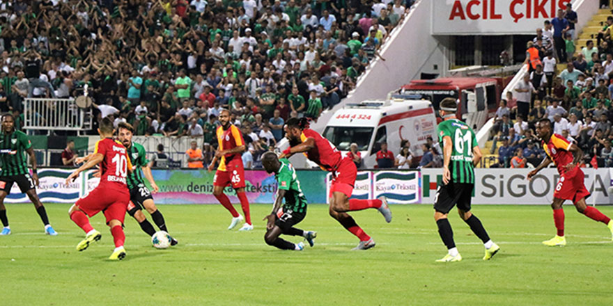 Galatasaray'a Denizli'de şok