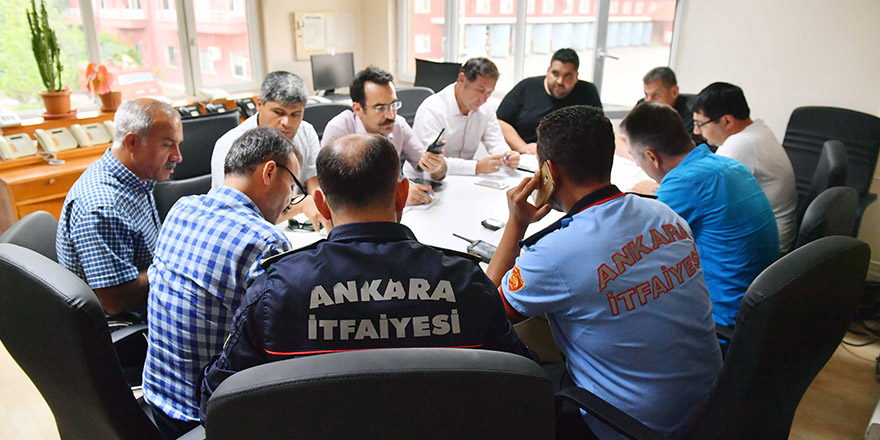 Yoğun yağışlar için AKOM harekete geçti