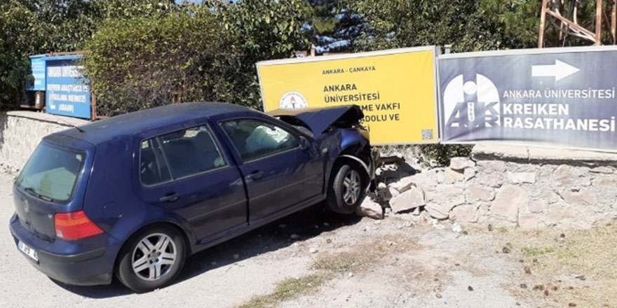 Ankara'da trafik kazası! 4 öğretmen yaralı