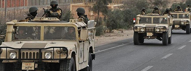 Mısır ordusunun Sina'daki operasyonlarında 46 kişi öldü