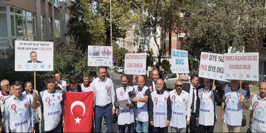 HDP Genel Merkezi önünde eylem