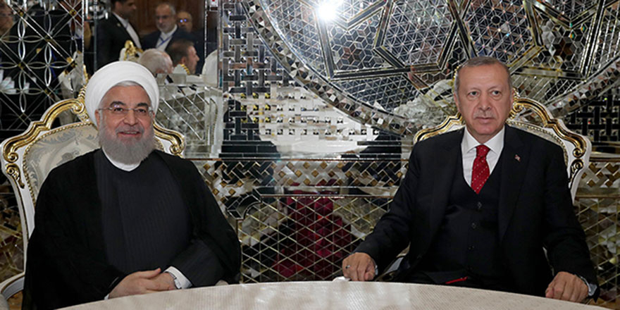 Cumhurbaşkanı Erdoğan ve Ruhani birarada