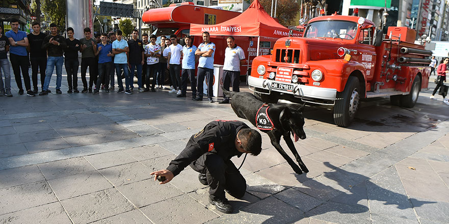 Başkent'te  İtfaiye Haftası kutlandı