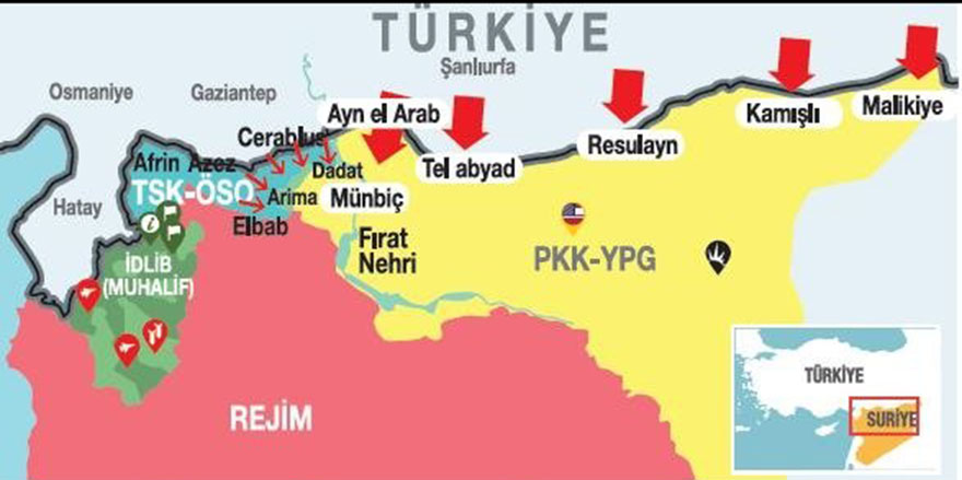 Münbiç'e operasyon başladı