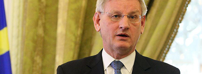 Eski İsveç Başbakanı Bildt Avrupa'nın tepkisizliğini eleştirdi