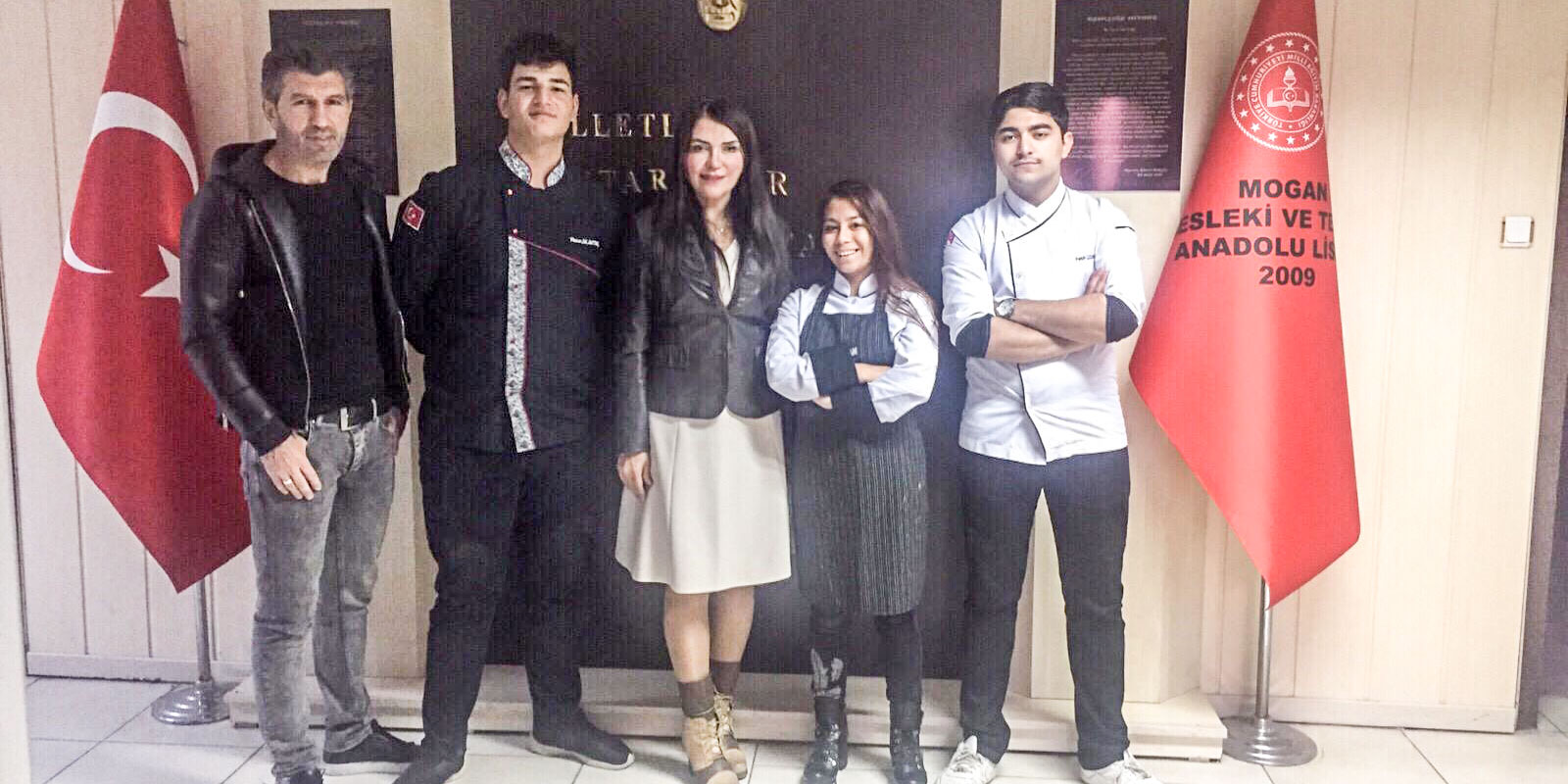 Mogan Mesleki Teknik Anadolu Lisesi Gastronomi Festivali Yemek Yarışması’na 3 öğrenci ile katıldı