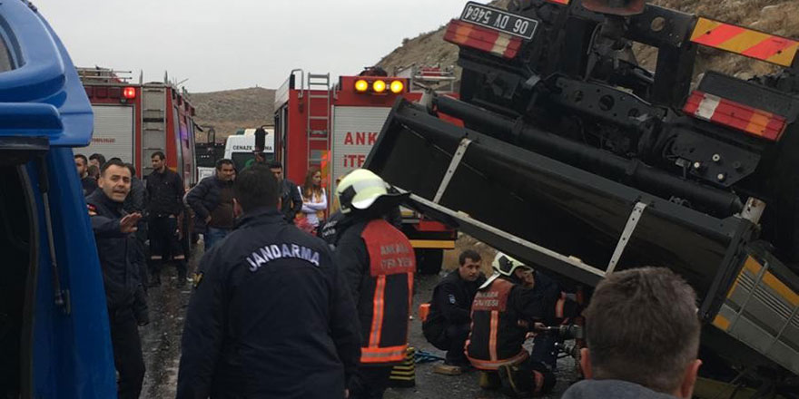 Başkent'te trafik kazası: 1 ölü