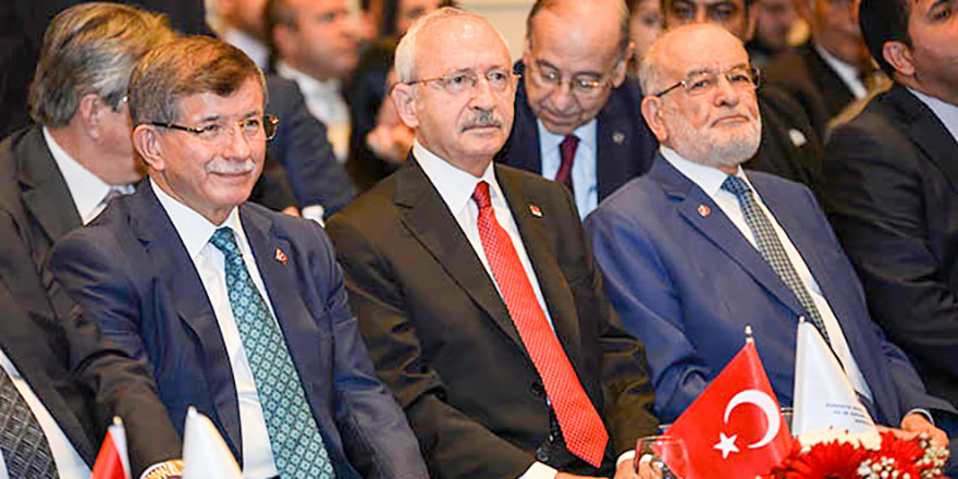 Kılıçdaroğlu, Karamollaoğlu ve Davutoğlu Ankara'da bir araya geldi