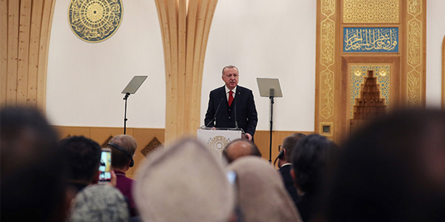 Erdoğan: İslami terör yaftasını kabul etmiyoruz