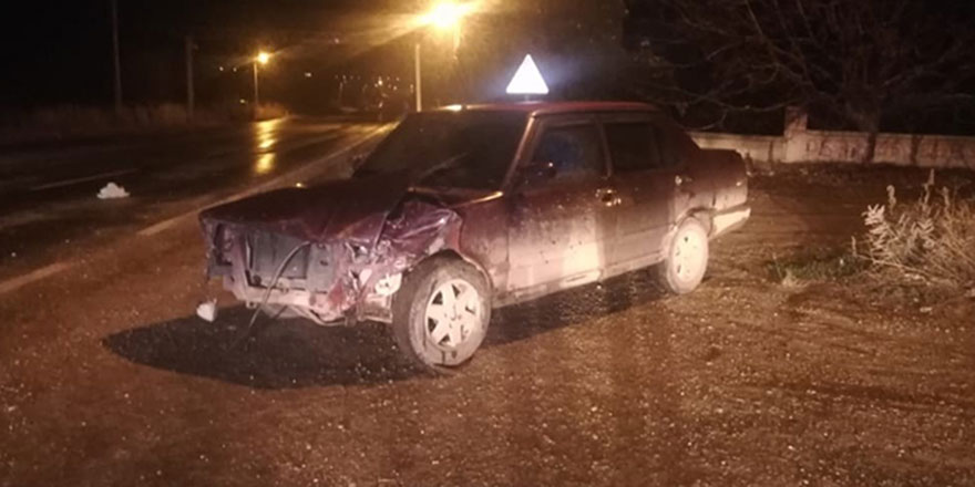 Kırşehir'de trafik kazası! 1 yaralı