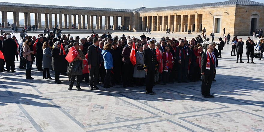 Mucurlulardan Anıtkabir’e çıkarma