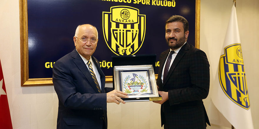 Başkan Yaşar'dan Ankaragücü’ne ziyaret